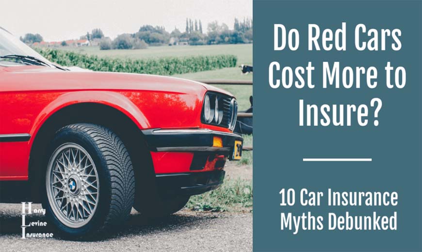Do Red Cars Cost More to Insure? (10 Car Insurance Myths Debunked!)