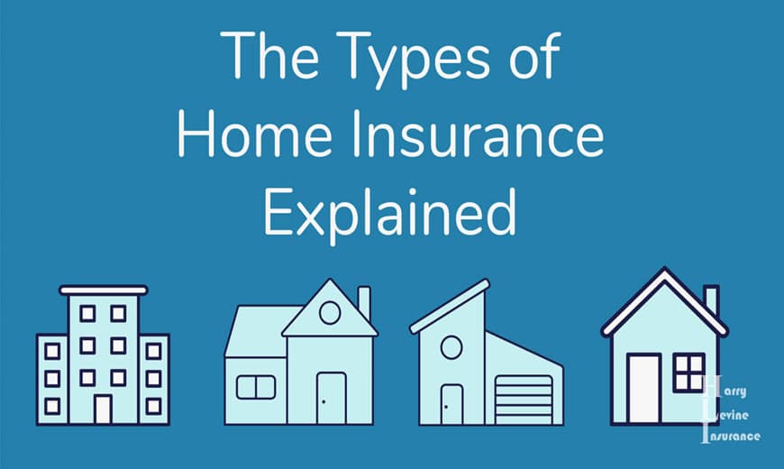 The types of home insurance explained