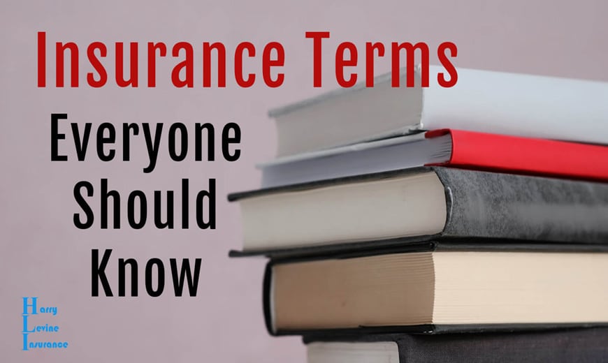 Insurance terms everyone should know