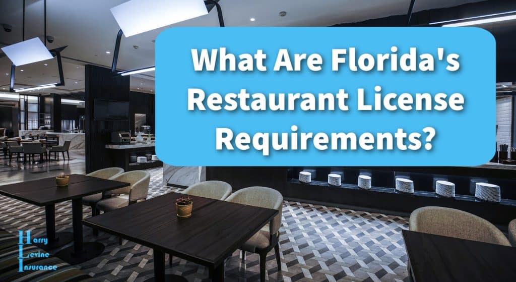 restaurant license requirements