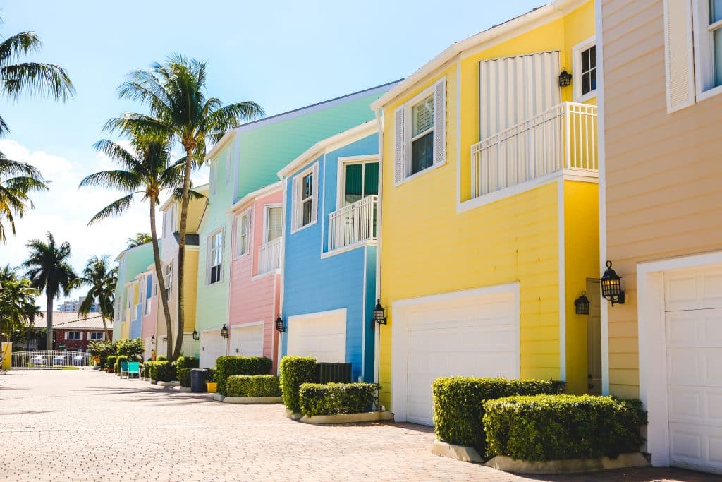 colorful florida homes